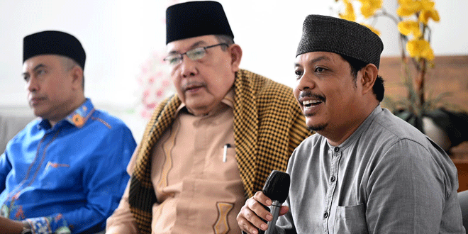 Panggung dan peserta MTQ di Kawasan Astaka Deliserdang