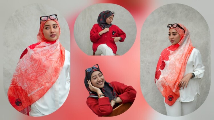 Erma Susanti saat peluncuran Red Corner Koperasi Mega Bhakti di Blitar