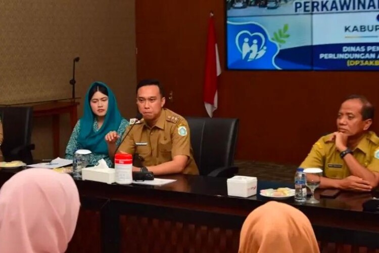 Wakil Bupati Lamongan Dirham Akbar Aksara menjelaskan IN-KOMPPAK untuk pencegahan perkawinan anak