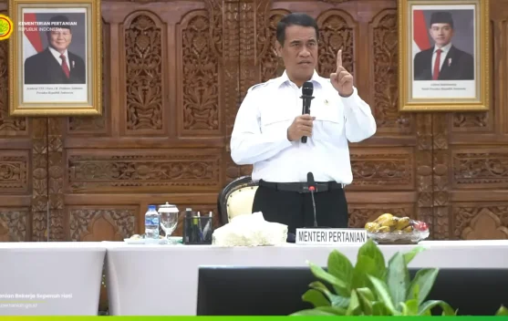 Menteri Pertanian Amran Sulaiman menegaskan sanksi terhadap penyedia benih nakal