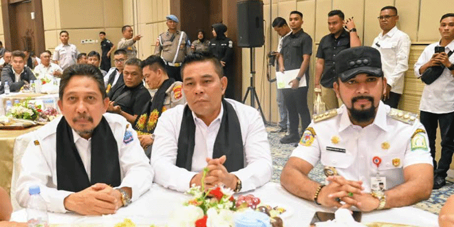 Peluncuran buku Polda Aceh Meutuah di Gedung BSI Landmark Banda Aceh