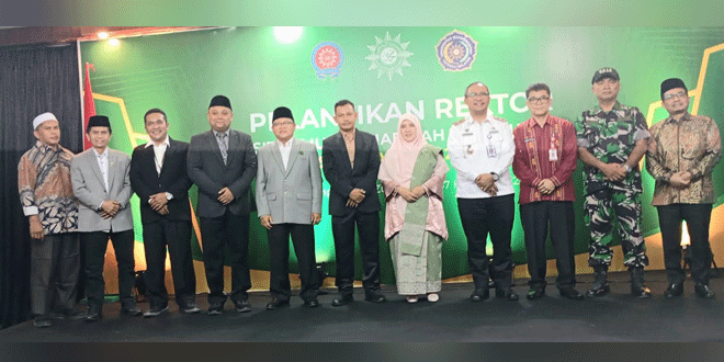 Pelantikan Rektor UMTS Assoc. Prof. Dr. Darliana Sormin di Aula UMTS