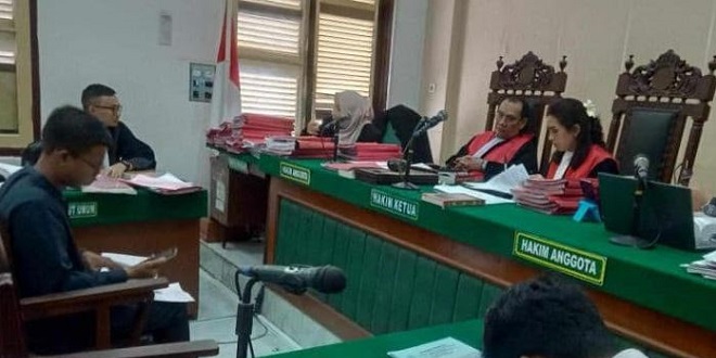 Sidang pengadilan terkait penipuan penerimaan perguruan tinggi