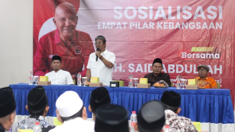 Sosialisasi Empat Pilar Kebangsaan di Ballroom Debaghraf Hotel Sumenep