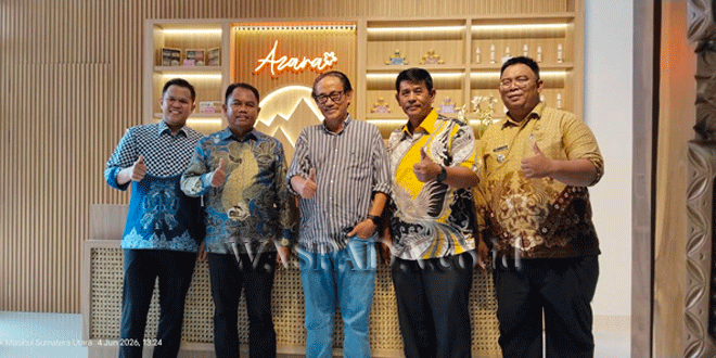 Bupati dan Wabup meninjau fasilitas Azara Wellness di Agrowisata Socfindo, Martebing