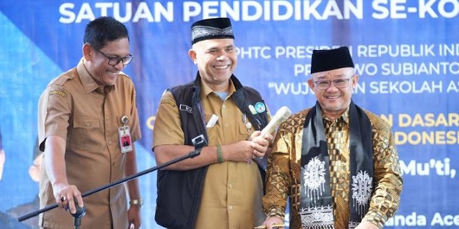 Mendikdasmen meresmikan revitalisasi SLB YPAC Banda Aceh