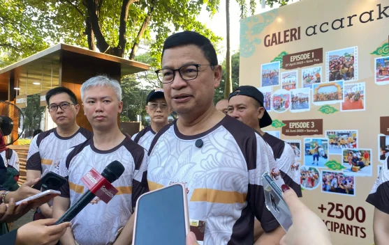 Kepala BPOM Taruna Ikrar saat acara Pekan Hari Jamu Nasional di Jakarta