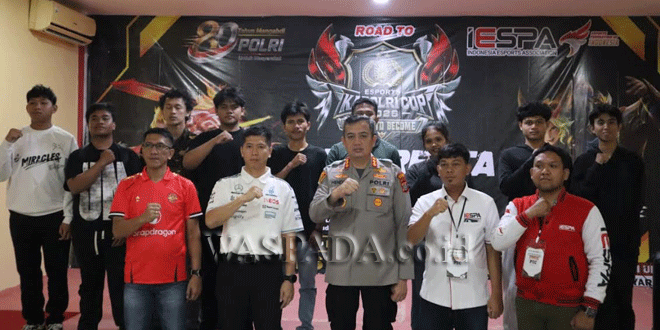 Turnamen Mobile Legends di Aula Satlantas Mapolresta Deliserdang