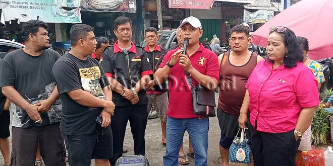 Pedagang Pasar Delitua menolak relokasi dan meminta perbaikan fasilitas Pasar Delitua Old Town