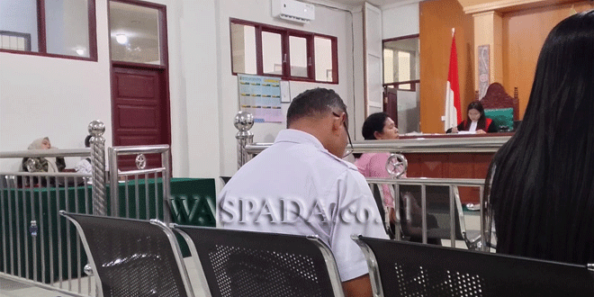 Sidang pengadilan sengketa lahan SMK Negeri 1 Parlilitan dengan penggugat dan kuasa hukum