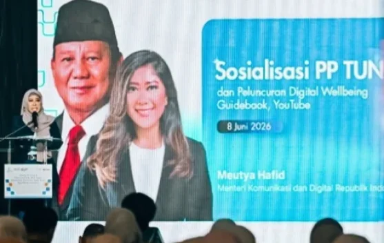Menkomdigi Meutya Hafid membahas kebutuhan regulasi tata kelola AI di Indonesia