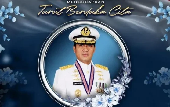 Foto Laksamana Purn Achmad Sutjipto saat berdinas