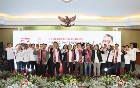 Pelantikan pengurus Partai Garuda DPD Jawa Tengah dan 35 DPC pada 28 Juni 2026