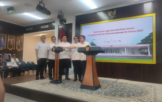 Ilustrasi pengumuman pemenang polling logo HUT RI ke-81