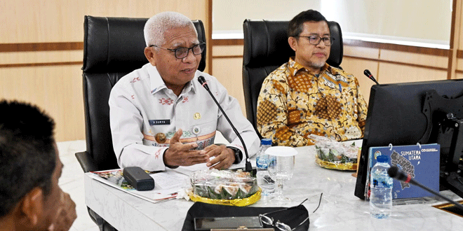 Pertemuan Pemprov Sumut dan BAM DPR RI membahas konflik plasma Mandailing Natal