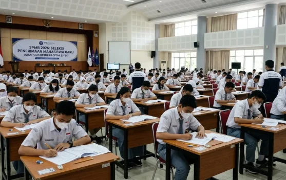Ilustrasi calon mahasiswa yang batal daftar ulang dan kursi kosong di perguruan tinggi