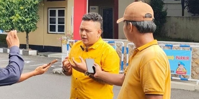 Ilustrasi gedung Polres Binjai dan proses penanganan perkara