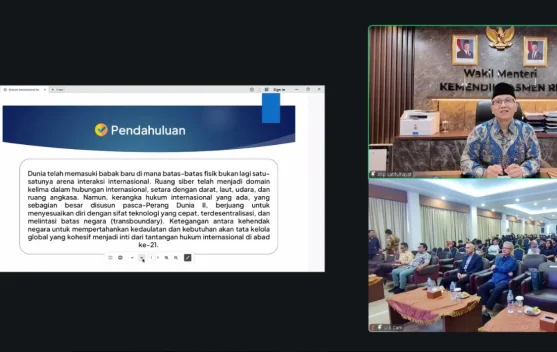 Wamendikdasmen Atip Latipulhayat menyampaikan kuliah umum di Batam