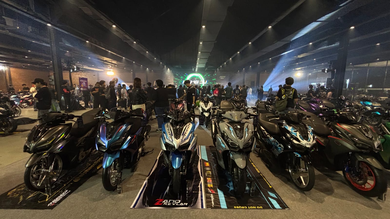 Perayaan 10 tahun AEROX di The Brickhall, Fatmawati City Center Jakarta
