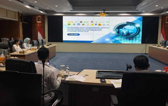 Rapat koordinasi BKKBN mengenai pemanfaatan data presisi untuk penanganan stunting