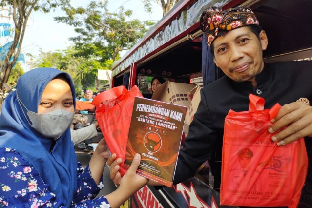 Poster Lomba Video AI menyambut Bulan Bung Karno di Lamongan
