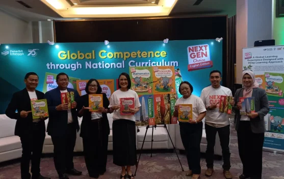 Sampul buku Next Gen Choice untuk Matematika dan Sains jenjang SD dan SMP