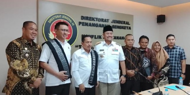 Pertemuan Pansus PAD Batubara dengan Kementerian ATR/BPN terkait HGU Socfindo 660,59 Ha