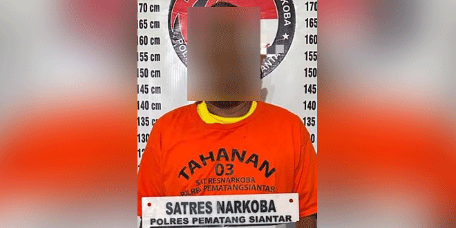 Polisi mengamankan barang bukti sabu 0,68 gram di Siantar Marihat