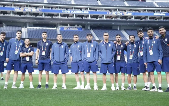 Pemain Iran dan Selandia Baru bersiap jelang laga pembuka Grup G Piala Dunia 2026