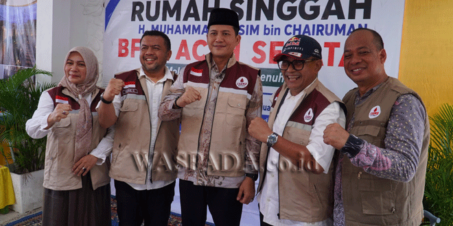 Peresmian Rumah Singgah H. Muhammad Kasim di Tapaktuan oleh Bupati Mirwan