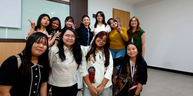Workshop komunikasi untuk mahasiswa Bahasa Mandarin di Universitas Prima Indonesia