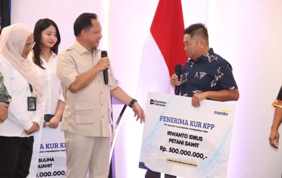 Ilustrasi pembangunan rumah dan penyaluran KUR Perumahan