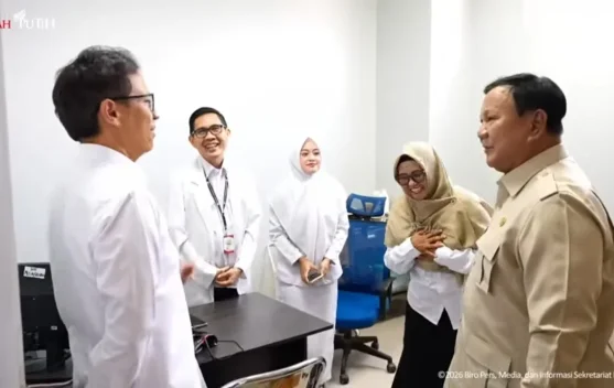 Peresmian RSUD KH Muhammad Thohir Krui oleh Presiden Prabowo di Pesisir Barat