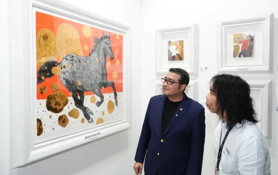 Pembukaan ArtMoments Jakarta 2026 dihadiri Menteri Ekonomi Kreatif