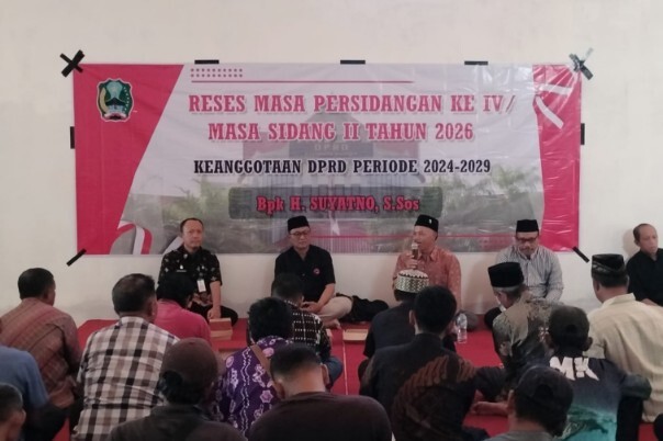 Pertemuan serap aspirasi Plt Ketua DPRD Magetan di Desa Milangaari, Panekan
