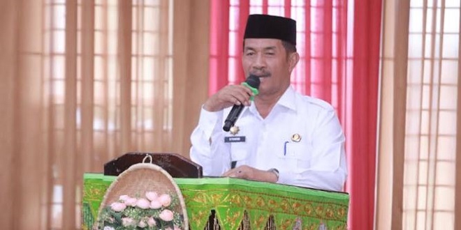 Wabup Syukri membuka Pelatihan Nazhir Wakaf di Aula Dekranasda Aceh Besar