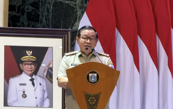 Pembangunan proyek infrastruktur di Jakarta menjelang perayaan lima abad