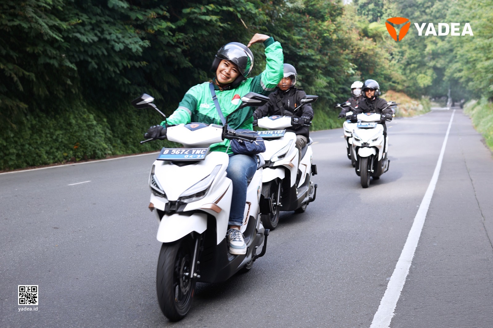 Yadea OSTA dan VELAX U motor listrik dengan jarak tempuh tinggi