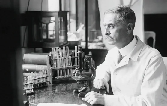 Potret Karl Landsteiner, penemu sistem golongan darah