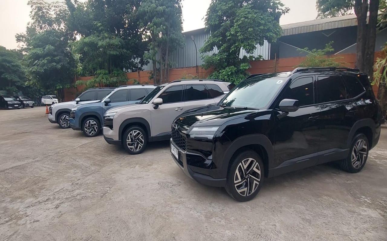 Wuling Eksion saat Media Drive rute Jawa Tengah