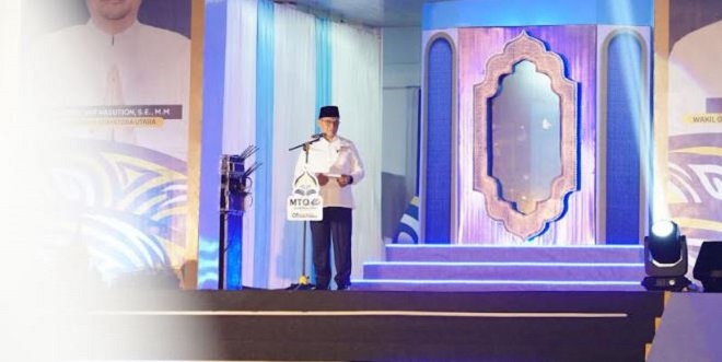 Pembukaan MTQ ke-40 Sumatera Utara di Lapangan Astaka Deli Serdang