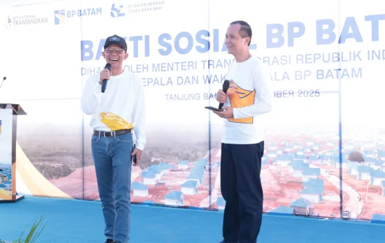Pemandangan kawasan Barelang di Batam sebagai calon kawasan investasi teknologi