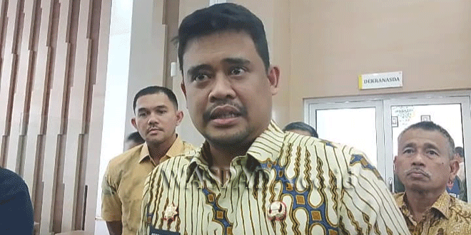 Kawasan eks Medan Club sebagai lokasi berkumpul massa pendukung program MBG