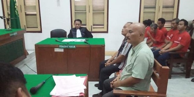 Ilustrasi pengadilan dan dokumen perkara korupsi pengadaan ISP Taput