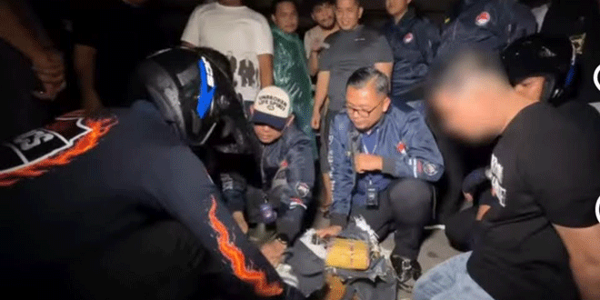 Ilustrasi penangkapan narkoba dan barang bukti di Mapolrestabes Medan
