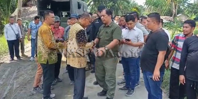 Penertiban tambang pasir ilegal di kawasan Sungai Ular, Sumatera Utara