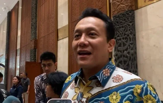 Wakil Menteri Lingkungan Diaz Hendropriyono saat penutupan INVIROTECH 2026 di Jakarta