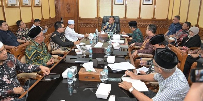 Wakil Gubernur Aceh menerima audiensi MPU Aceh membahas hukum waris