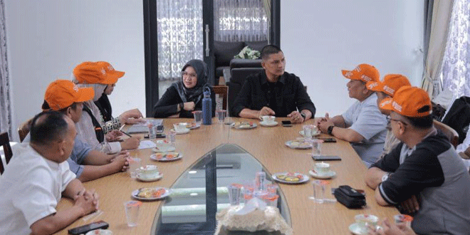 Wakil Wali Kota Banda Aceh menerima Tim BPS untuk Sensus Ekonomi 2026