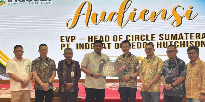 Gubernur Sumut bertemu Indosat untuk bahas perluasan jaringan dan literasi digital
